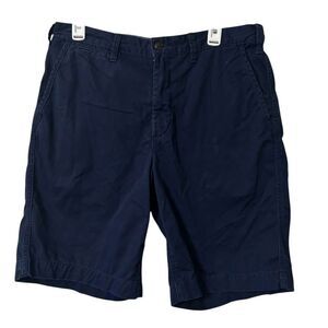 Polo Ralph Lauren Relaxed Fit Chino Shorts Mens Size 32 Navy Blue Casual
